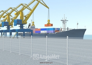 2D ограждения для морских и речных портов в Балашове