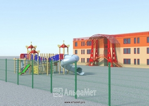 2D ограждения для школ и детских садов в Балашове